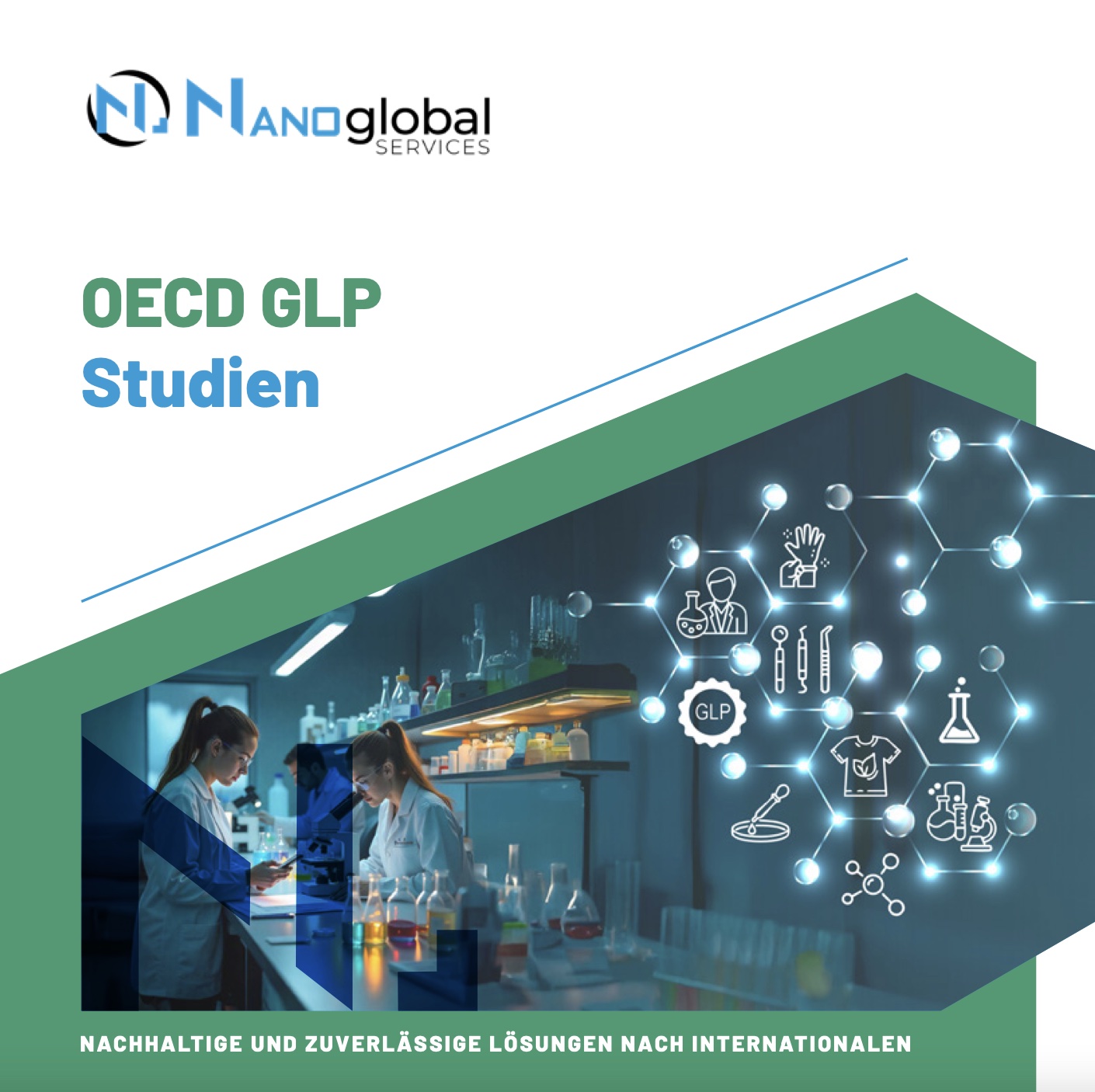Digital Brochure: OECD GLP Studies – Nanolab Laboratories Analyzes Industrial Chemicals for Safe Applications